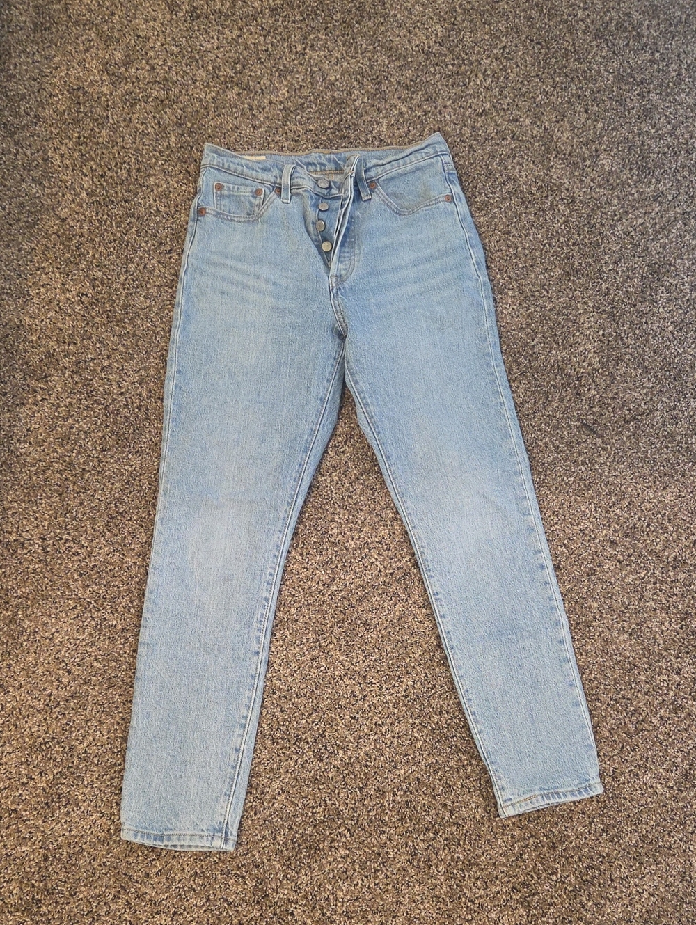 Womens Levi's 501 S Skinny Jeans